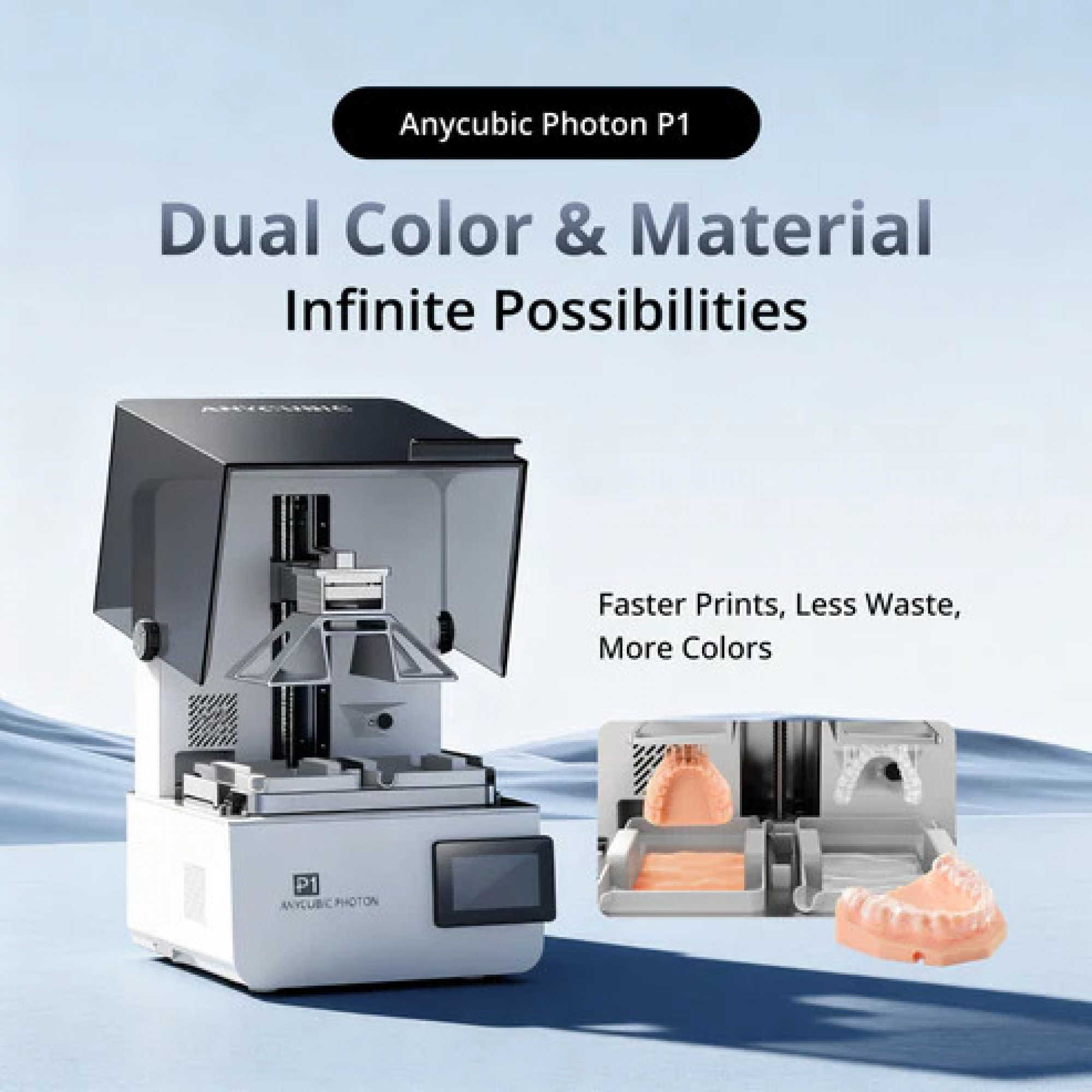 3D-принтер Anycubic Photon P1: Industrial Grade Prosumer Resin 3D Printer